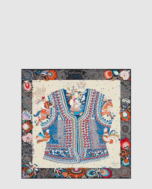 [HERMES-에르메스]코스튬 드 페테 스카프 90