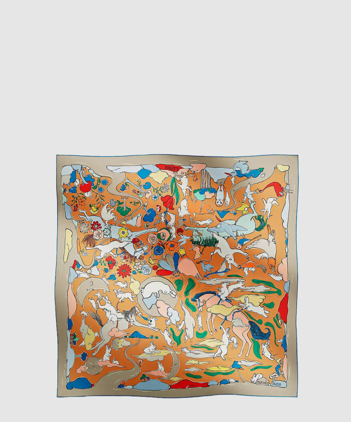 레플리카|이미테이션 hermes-에르메스mille-et-un-lapins-스카프-90-1