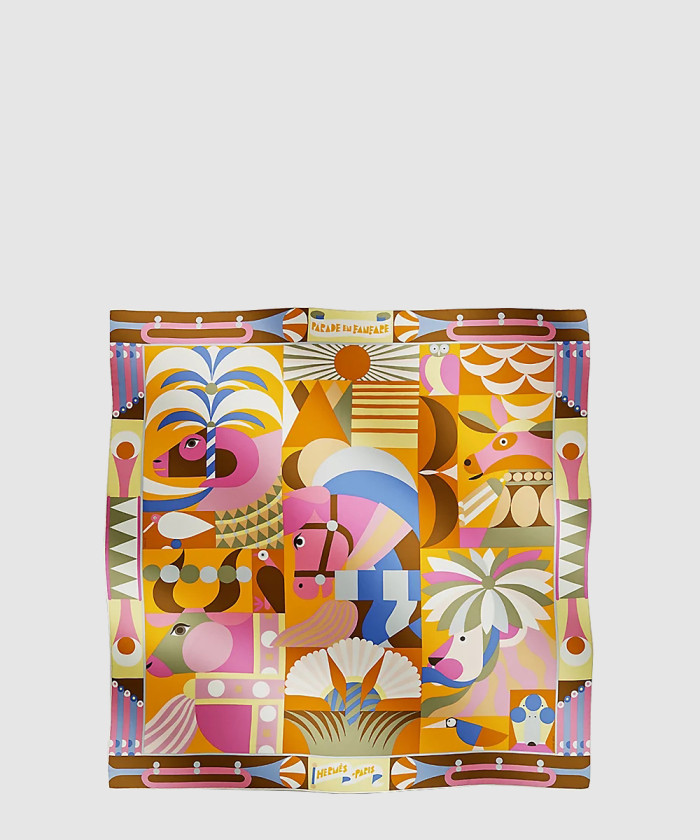 레플리카|이미테이션 hermes-에르메스parade-en-fanfare-스카프-90-3