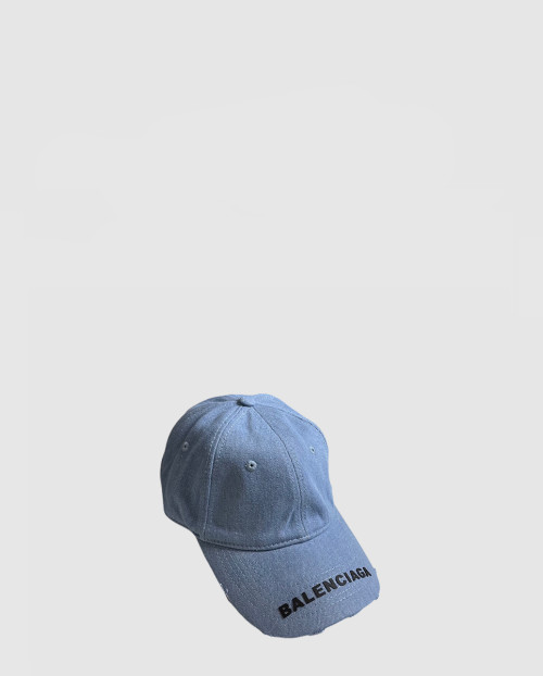 [BALENCIAGA-발렌시아가]로고 데님 베이스볼 캡 617160