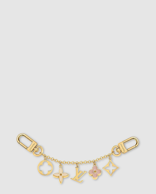 [LOUIS VUITTON-루이비통]플뢰르 드 모노그램 백참 체인 M01413