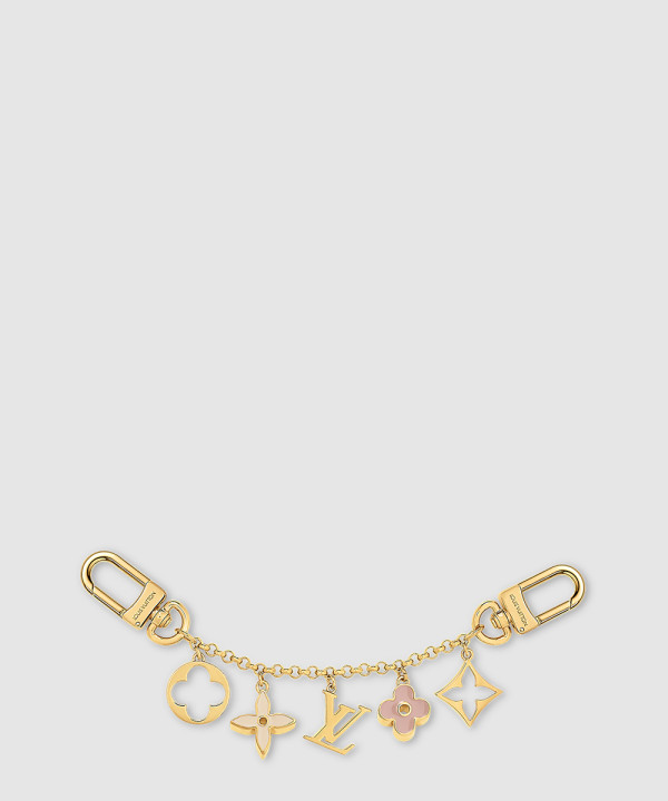 [LOUIS VUITTON-루이비통]플뢰르 드 모노그램 백참 체인 M01413