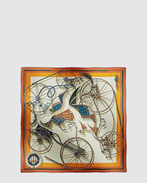 [HERMES-에르메스]Voitures en Equilibre 숄