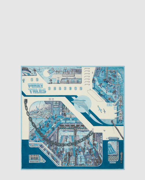 [HERMES-에르메스]Ferry Tales 숄