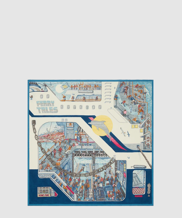 [HERMES-에르메스]Ferry Tales 숄