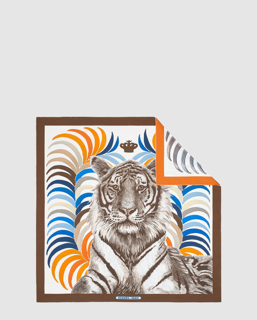 [HERMES-에르메스]Tigre Royal 더블 페이스 스카프 90