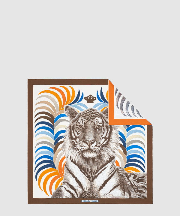 [HERMES-에르메스]Tigre Royal 더블 페이스 스카프 90