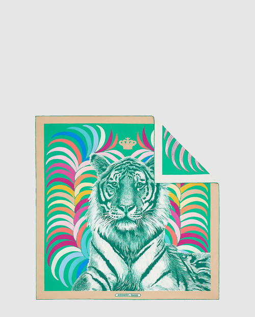 [HERMES-에르메스]Tigre Royal 더블 페이스 스카프 90