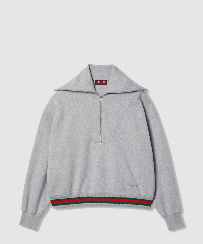 레플리카|이미테이션 gucci-구찌웨빙-니트-코튼-스웨트셔츠-794632