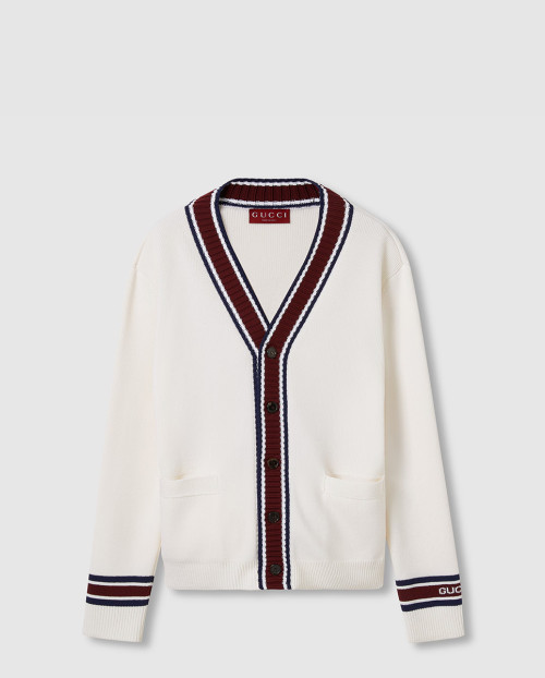 [GUCCI-구찌]인타르시아 울 니트 가디건 811242