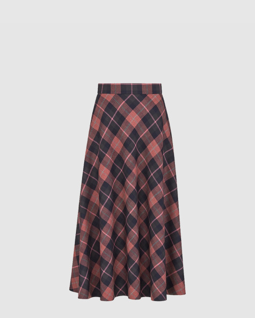 [DIOR-디올]플레어 미디 스커트 511J2