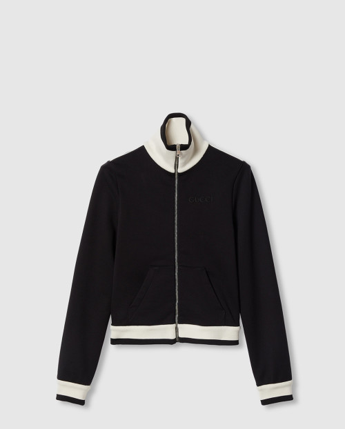 [GUCCI-구찌]코튼 플리스 지퍼 재킷 805365