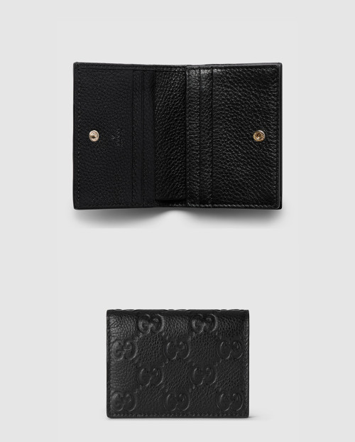 [GUCCI-구찌]GG 엠블럼 미니 지갑 815901