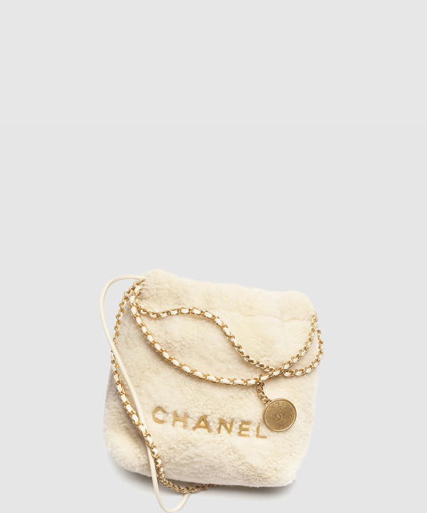 [CHANEL-샤넬]22백 미니 AS3980