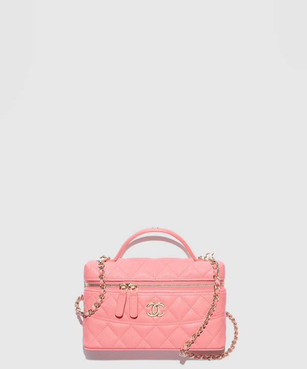 [CHANEL-샤넬]체인이 달린 긴 베니티 AP4407