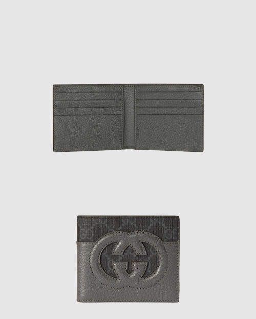 [GUCCI-구찌]컷아웃 인터로킹 G 반지갑 701420