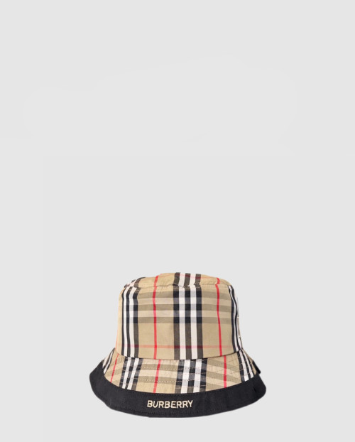 [BURBERRY-버버리]빈티지 체크 버킷햇 8056337