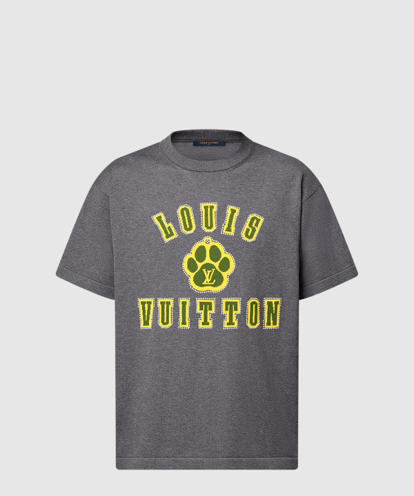 [LOUIS VUITTON-루이비통]엠벨리시드 쇼트 슬리브드 코튼 크루넥 1AGJSB