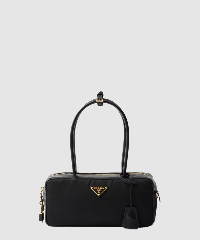 레플리카|이미테이션 prada-프라다자물쇠가-있는-스몰-리나일론-및-가죽-탑-핸들백