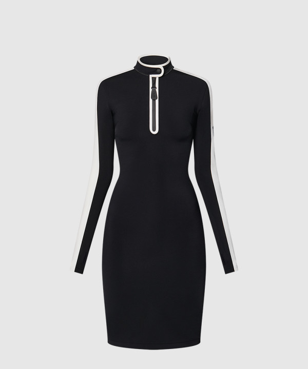 [LOUIS VUITTON-루이비통]그래픽 액센트 핏 드레스 1AGBWP