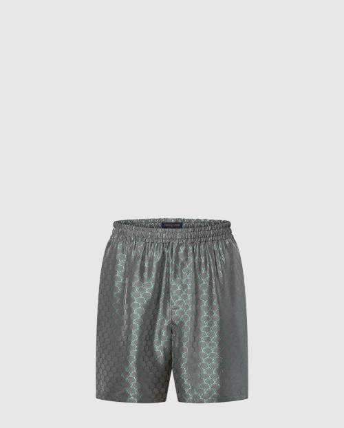 [LOUIS VUITTON-루이비통]드로스트링 자카드 실크 블렌드 쇼츠 1AFRKE