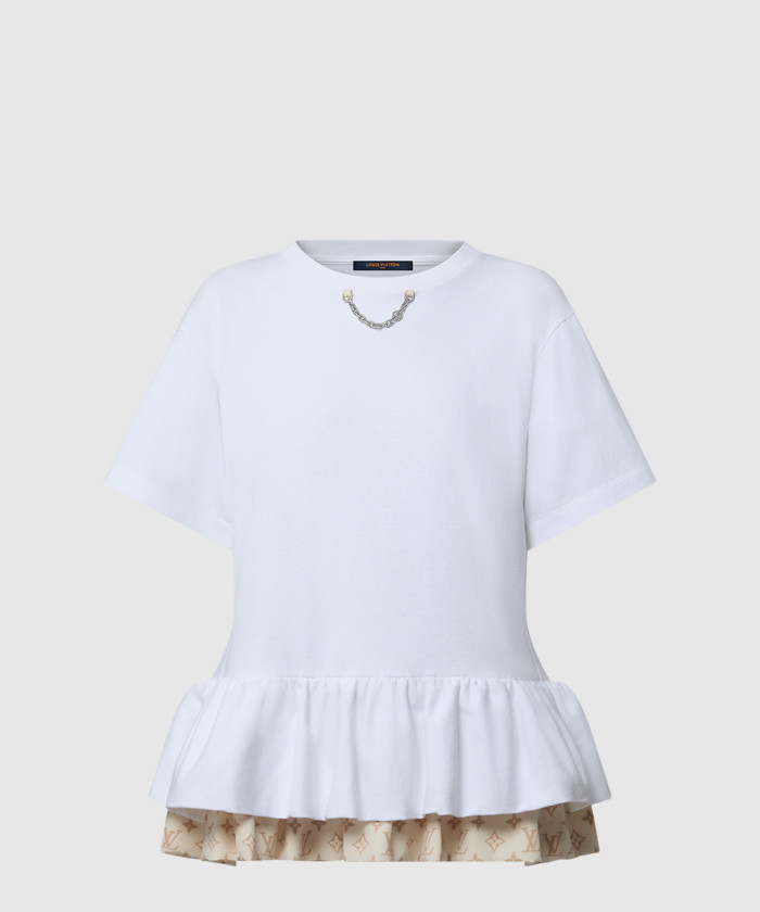 레플리카|이미테이션 louis-vuitton-루이비통모노그램-플라운스-티셔츠-1agewl