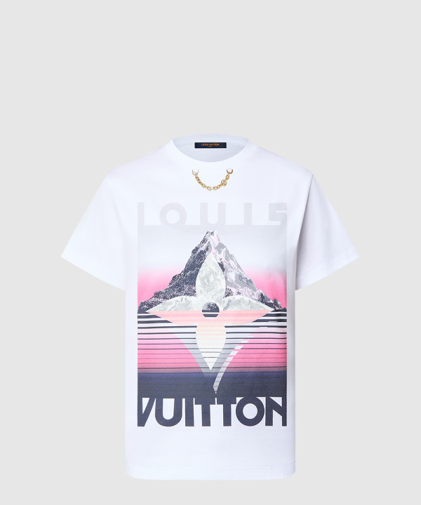 [LOUIS VUITTON-루이비통]모노그램 플라워 마운틴 티셔츠 1AGDJZ