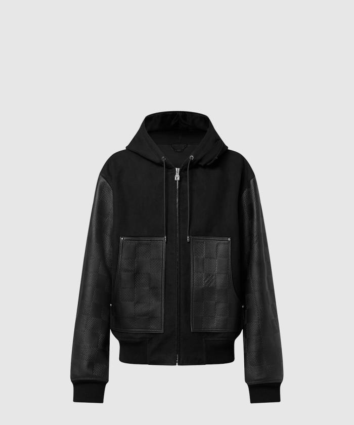 레플리카|이미테이션 louis-vuitton-루이비통믹스-레더-후드-블루종-1afir9