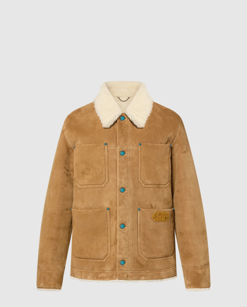 [LOUIS VUITTON-루이비통]시어링 워크웨어 재킷 1AFXJ9