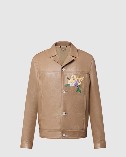 [LOUIS VUITTON-루이비통]엠브로이더드 레더 블루종 1AFQO5