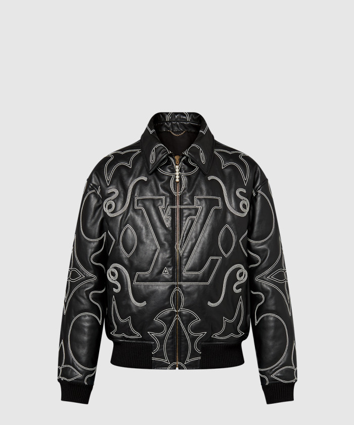 레플리카|이미테이션 louis-vuitton-루이비통자수-가죽-봄버-재킷-1afxhj