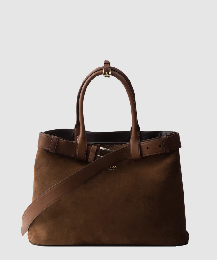 레플리카|이미테이션 prada-프라다벨트가-달린-버클-라지-가죽-핸드백-1ba416-1