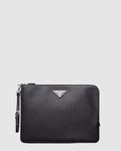 [PRADA-프라다]스몰 사피아노 가죽 파우치 2NH023
