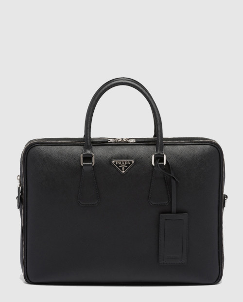 [PRADA-프라다]사피아노 가죽 브리프케이스 2VE022