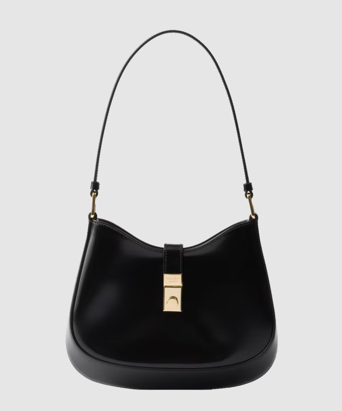 레플리카|이미테이션 prada-프라다클라스프-클로저가-달린-프라다-클레오-브러쉬드-가죽-숄더백