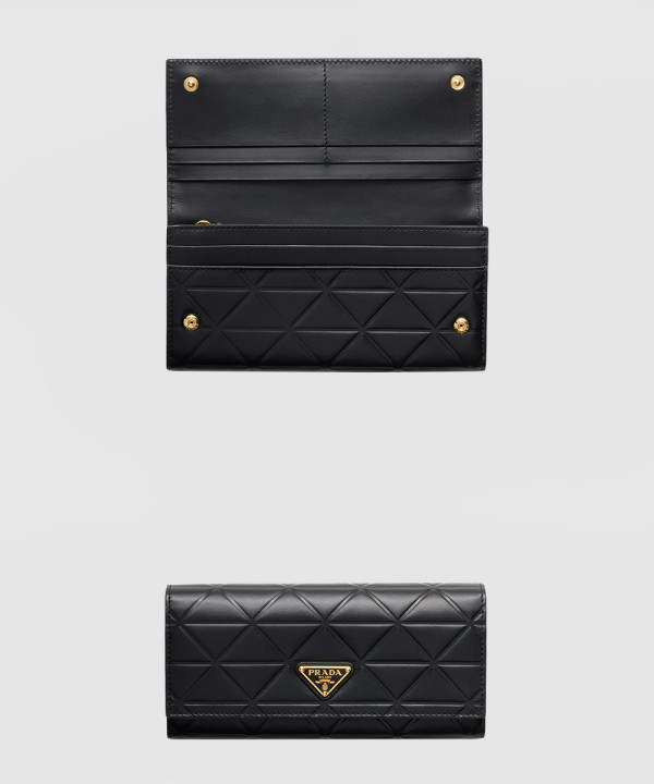 [PRADA-프라다]모노크롬 장지갑 1MH132