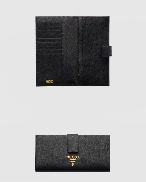 [PRADA-프라다]사피아노 및 가죽 장지갑 1MV025