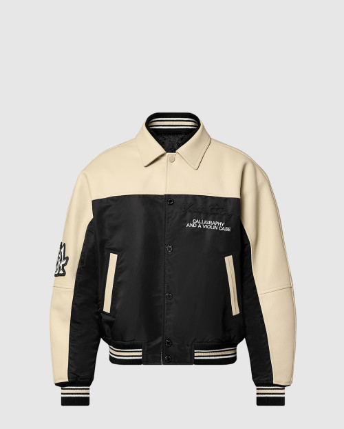 [LOUIS VUITTON-루이비통]가죽 & 나일론 블루종 1AFAH0