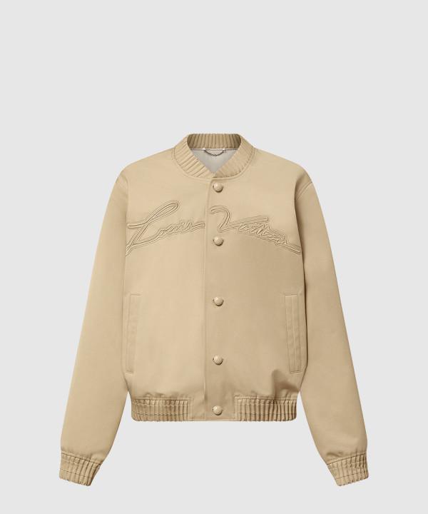 [LOUIS VUITTON-루이비통]엠브로이더드 코튼 블렌드 보머 1AFQDW