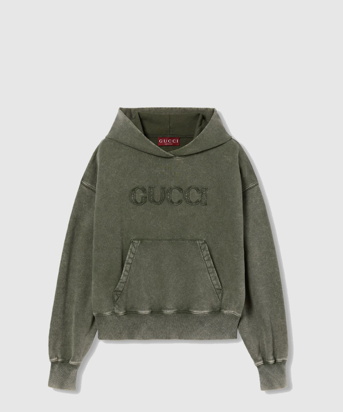 레플리카|이미테이션 gucci-구찌자수-코튼-저지-후드-스웨트셔츠-787274