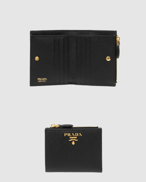 [PRADA-프라다]사피아노 가죽 반지갑 1ML050