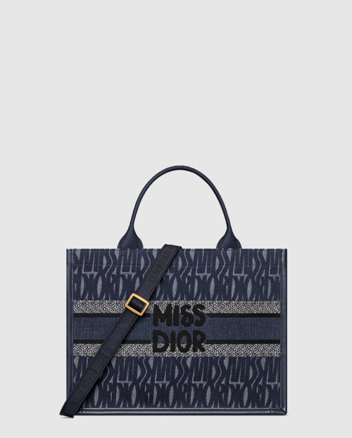 [DIOR-디올]북 토트백 미듐 M1324