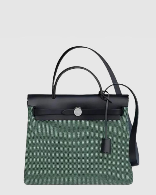 [HERMES-에르메스]캔버스 토트 크로스백