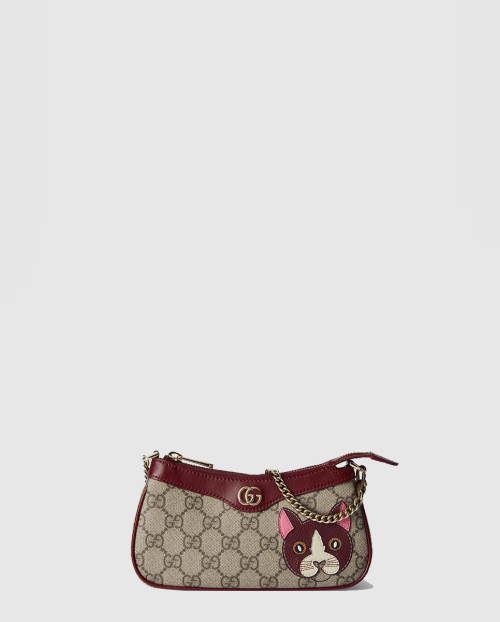 [GUCCI-구찌]팬더 디테일이 돋보이는 GG 미니백 818763