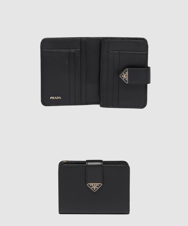 [PRADA-프라다]지퍼 반지갑 1ML018