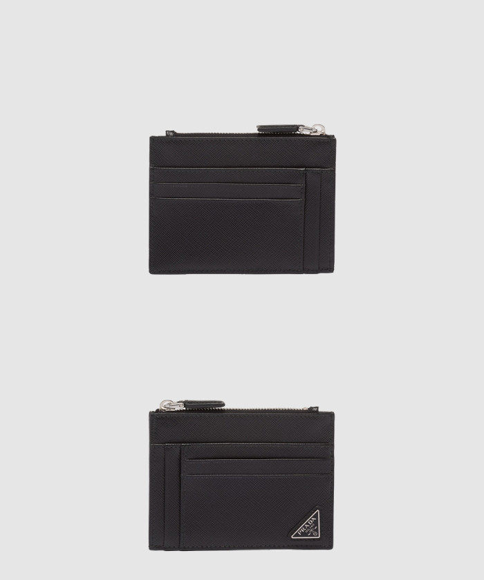 레플리카|이미테이션 prada-프라다사피아노-가죽-카드-홀더-2mc067