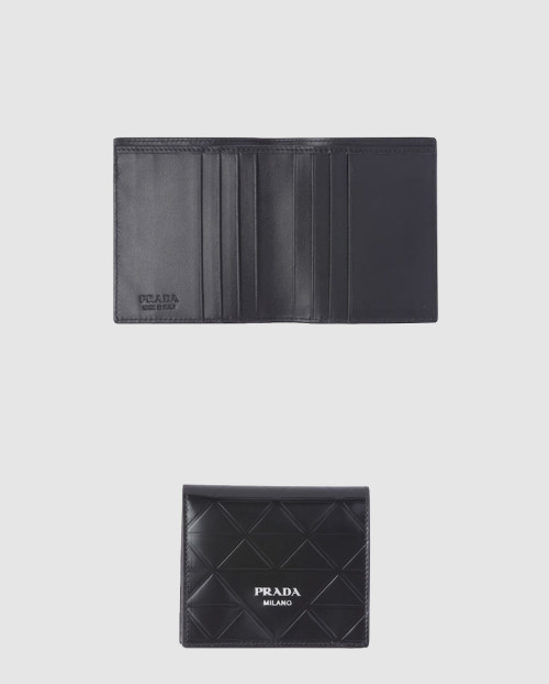 [PRADA-프라다]사피아노 및 가죽 지갑 2MO004