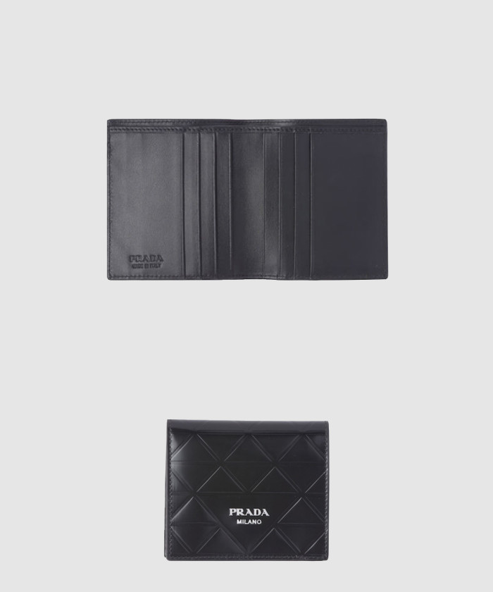 레플리카|이미테이션 prada-프라다사피아노-및-가죽-지갑-2mo004
