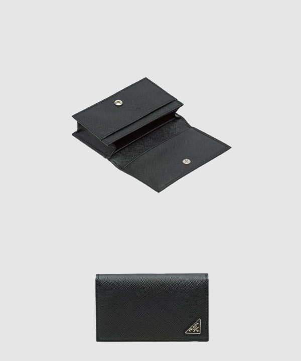 [PRADA-프라다]사피아노 가죽 카드 홀더 1MC122