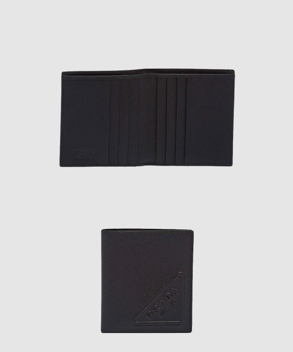 [PRADA-프라다]사피아노 및 가죽 지갑 2MO004